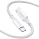 Кабель UGREEN L502 USB-C to USB-C PD 100W 5A Fast Charging Braided Cable 2m White (35221) - зображення 2