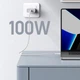 Кабель UGREEN L502 USB-C to USB-C PD 100W 5A Fast Charging Braided Cable 2m White (35221) - зображення 4