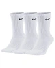 Шкарпетки Nike Everyday Lightweight Crew 3Pak SX7676-100 білі - 38-42 - зображення 1