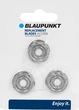 Komplet głowic golących Blaupunkt ACC008 do MSR701/MSR801 - obraz 2