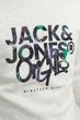 Свитшот Jack & Jones Jorsilverlake Crew Ln Beige 12242366-WHITEMELANGE M - изображение 4