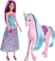 Ігровий набір Barbie Лялька та єдиноріг HYT62 (194735255368) - зображення 2