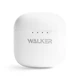 Бездротові навушники Bluetooth WALKER WTS-33 White TWS з мікрофоном, сенсорне керування, кейс для зарядки - зображення 6