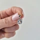 Серебряная подвеска кулон с Голубым Топазом серебро 925 пробы Родированное 1690-8п 1.04г - изображение 6