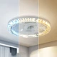 Люстра-вентилятор 2 в 1 LED лампа E27 с 7 лопастями регулировкой скорости и температуры света пульт ДУ 45 Вт (LC0006) - изображение 3