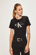 Футболка женская Calvin Klein хлопковая черная 2XL 4238 - изображение 1