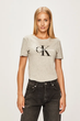 Футболка женская Calvin Klein хлопковая серая 2XL 4247 - изображение 1