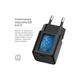 Зарядное устройство ColorWay GaN Mini 25W PD Port PPS USB-C black (CW-CHS052PD-BK) (342450) - изображение 10