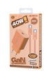 Зарядний пристрій Remax СA10 GaN 1Type-C 40W Cosmic Orange + TypeC-TypeC Cable - зображення 2
