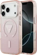 Чохол Guess IML Gradient Triangle Logo MagSafe для iPhone 17 Pro розовий (GUE004852) - зображення 1