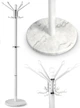 Wieszak na ubrania stojący Massido 684301 metalowy Biało-szary (5903890613433) - obraz 2