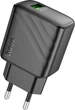 Сетевое зарядное устройство Hoco CS21A Rich single port QC3.0 charger Black (6942007609883) - изображение 3