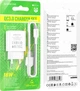 Мережевий зарядний пристрій з кабелем Borofone BA72A Spring single port QC3.0 charger set (Type-C) 18W White (6974443388596) - зображення 3