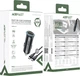 Автомобильное зарядное устройство Acefast B16 95W (USB-A+USB-C) dual port metal car charger set (P5) Metal Gray (6974316285304) - изображение 2