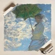 Постер Женщина с зонтиком, Клод Моне, Claude Monet, Woman with Parasol, A3 37×30 см (id6894) - изображение 4