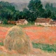 Інтер'єрна картина Стіг сіна в Живерні, Клод Моне, Claude Monet, Haystack at Giverny, 30×40 см (id6892) - зображення 4