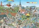 Puzzle Jumbo Jan van Haasteren Island Retreat 1000 elementów 1110100606 (8721017604273) - obraz 2