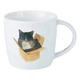 Кружка, фарфор 400 мл. Maxwell & Williams FELINE FRIENDS Cat In A Box - изображение 1