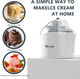 Мороженица KECOOLKE White 1.5 л — Автоматическая машина для мягкого мороженого, сорбета и джелато, мощная и тихая - изображение 3