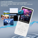 Музичний MP3/MP4 плеєр Bewinner Hi-Fi 32GB Bluetooth 5.0 — Портативний аудіоплеєр з кольоровим екраном 1.8", Білий - зображення 5