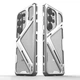Чохол Metal Bamper Luphie Design для Samsung Galaxy S25 Ultra / CD Pattern на камеру / захисна плівка Ceramics Full Coverage silver - зображення 7