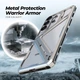 Чохол Metal Bamper Luphie Design для Samsung Galaxy S25 Ultra / CD Pattern на камеру / захисна плівка Ceramics Full Coverage silver - зображення 6