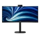 Монітор вигнутий 34" Philips 34B2U3600CH/00, Black - зображення 1