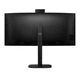 Монітор вигнутий 34" Philips 34B2U3600CH/00, Black - зображення 7