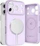 Etui na smartfon Tech-Protect Silicone Magsafe do Apple iPhone 17 Pro Max Mauve (5906302330201) - obraz 1