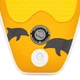 SUP-доска надувная GQ 11' (335х81х15 см) Двухслойная туринговая с веслом и аксессуарами 7в1 - изображение 3