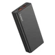 УМБ Earldom ET-PD22 20000mAh 22.5W 2xUSB-A QC3.0 USB-C PD Metal Alloy Black (PB-000122) - изображение 1