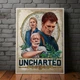 Интерьерная картина Анчартед, Uncharted, декор комнаты геймера, 40×30 см (id2886) - изображение 1
