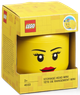 Pojemnik LEGO Głowa Mini Girl 360 ml (40330807) (5711938033538) - obraz 1