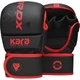 Рукавиці для ММА RDX F6 KARA Matte Red Plus S/M - изображение 1