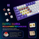Ігрова механічна клавіатура AJAZZ AK680 з RGB Brown Switch - зображення 8