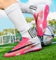 Футбольні сороконіжки Tezaz Soft Ground 39 рожевий (2159) - зображення 6
