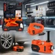 Домкрат 5 тонн 4 в 1 фотоэлектрический гидравлический С 12 В с насосом lifting jack / Гидравлический домкрат / Электродомкрат автомобильный - изображение 1