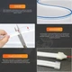 LED подсветка багажника авто Bodasan 4 м Атмосферная лента для авто Желтая (Z-09) - изображение 8