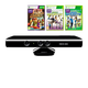 Набор Сенсор Движения Проводной Microsoft Xbox 360 1414 Kinect Black 3m Б/У + Игра Kinect Sports Английская Версия + Kinect Sports Season 2 + Kinect Adventures! Русские Субтитры - изображение 1