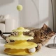 Іграшка для самостійної гри котика трек м'ячики для котів кота 24,5*17см - зображення 2