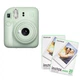 Бокс №3 Фотокамера Fujifilm Instax Mini 12 Mint Green + фотобумага 2х20 (16806119_set) - изображение 1