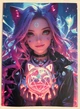 Розмальовка антистрес Cute Cat Girl 20 сторінок - зображення 10