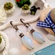 Серьги Роксолана лунный камень опалит - изображение 1