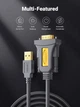 USB-RS232 кабель DB9 2 м з чипом PL2303 UGREEN - зображення 3