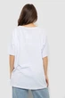 Футболка жіноча з принтом, колір білий, XXXL-4XL, 244R5006-5 - зображення 4