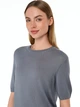 Футболка Promin 2012-109-B_393 S Серо-голубой (2700000137277) - изображение 4