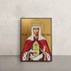 Именная икона Святой Ангелины Сербской 10 × 14 см - изображение 1