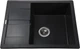Кухонная мойка гранит GLOBUS LUX One 650х500 черный (000021068) - изображение 1