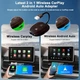 Безпровідний адаптер Uniytriox CarPlay / Android Auto / Wi-Fi / Bluetooth / USB / black - зображення 3