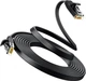 Мережевий кабель Ugreen Cat 6 U/UTP Lan Flat Cable 1 м Black (UGR-50173) - зображення 4